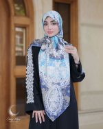 روسری ابریشم ژاکارد اعلا - تصویر 6