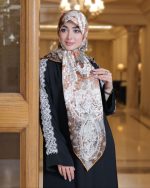 روسری ابریشم ژاکارد اعلا - تصویر 7