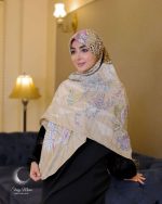 روسری ابریشم ژاکارد اعلا - تصویر 3