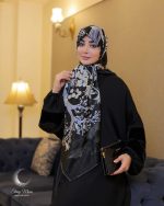 روسری ابریشم ژاکارد اعلا - تصویر 2